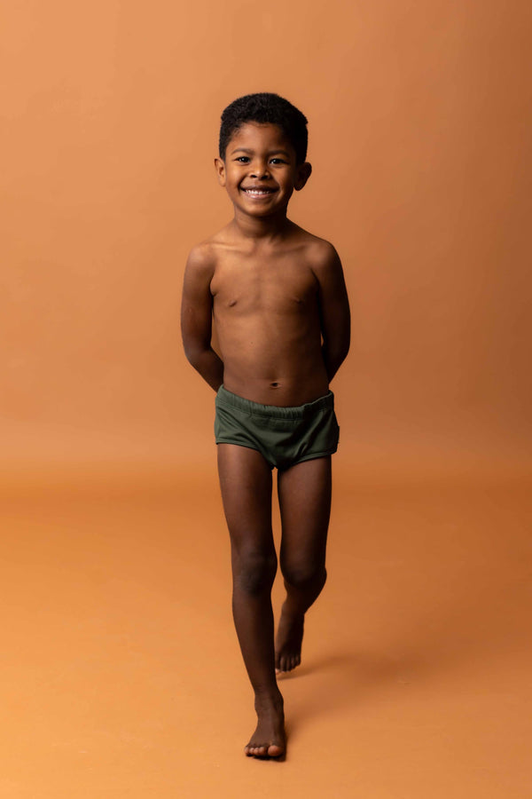 Sunga verde infantil