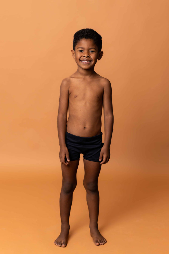 Sungao box infantil preto com cadarço